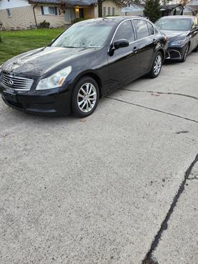 Black 2008 INFINITI G35 x
