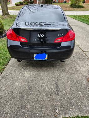Black 2008 INFINITI G35 x