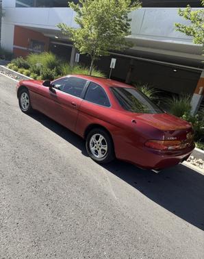 Red 1992 Lexus SC 300 Base