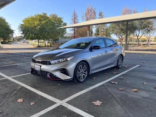 Gray 2022 Kia Forte GT-Line
