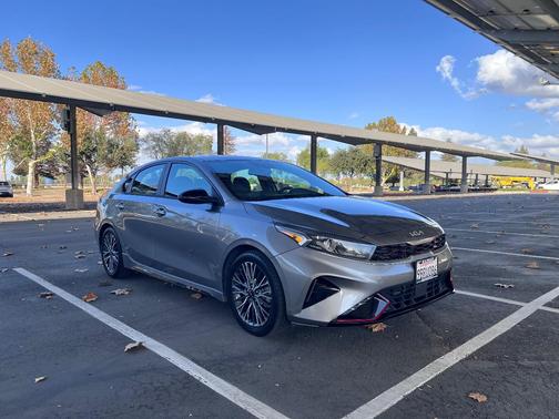 Gray 2022 Kia Forte GT-Line