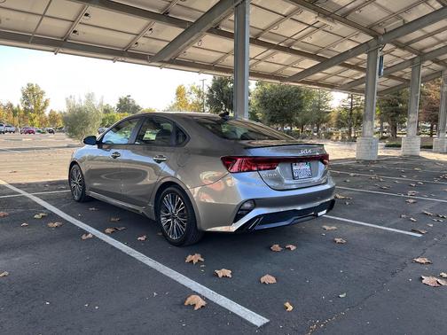 Gray 2022 Kia Forte GT-Line