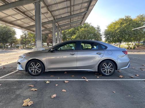 Gray 2022 Kia Forte GT-Line