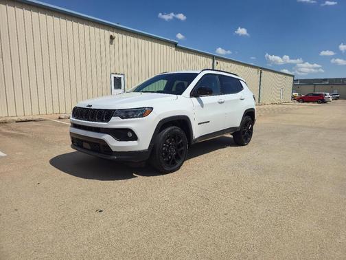 White 2025 Jeep Compass Latitude