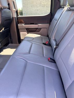 Blue 2022 Ford F-150 Lariat