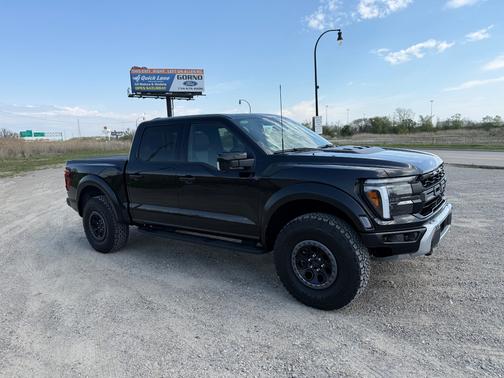Black 2025 Ford F-150 Raptor