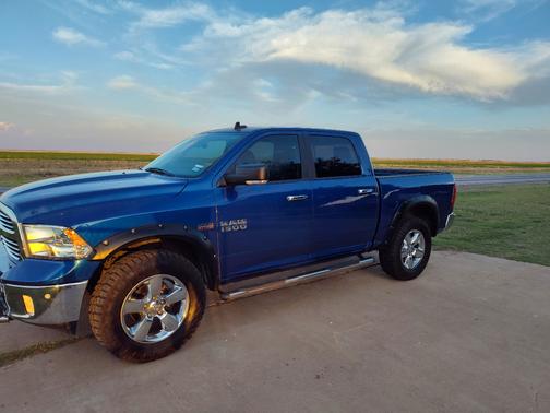 Blue 2017 RAM 1500 SLT