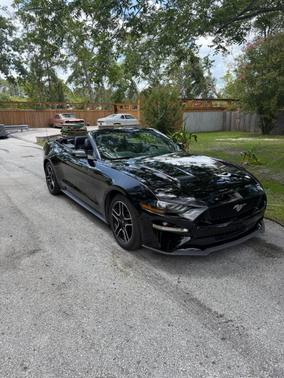 Black 2018 Ford Mustang EcoBoost