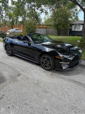 Black 2018 Ford Mustang EcoBoost
