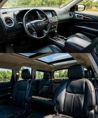 Black 2017 Nissan Pathfinder Platinum