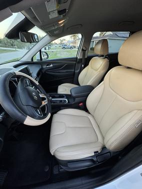 White 2020 Hyundai SANTA FE SE 2.4