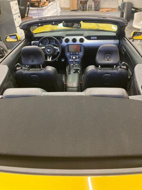 Yellow 2016 Ford Mustang EcoBoost Premium