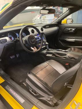 Yellow 2016 Ford Mustang EcoBoost Premium
