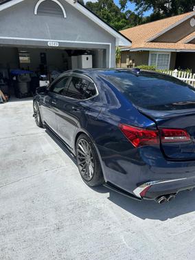 Blue 2016 Acura TLX Tech