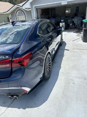 Blue 2016 Acura TLX Tech
