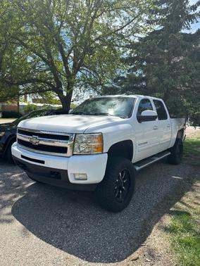 White 2010 Chevrolet Silverado 1500 LTZ