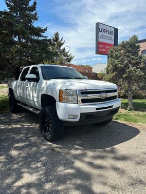 White 2010 Chevrolet Silverado 1500 LTZ
