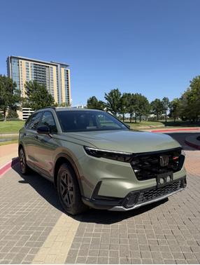 Green 2026 Honda CR-V Hybrid TrailSport AWD