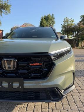 Green 2026 Honda CR-V Hybrid TrailSport AWD