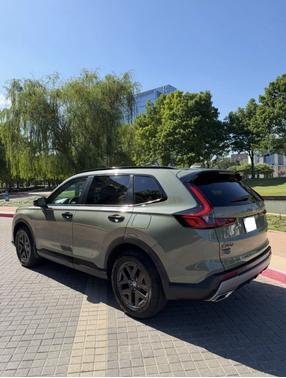 Green 2026 Honda CR-V Hybrid TrailSport AWD