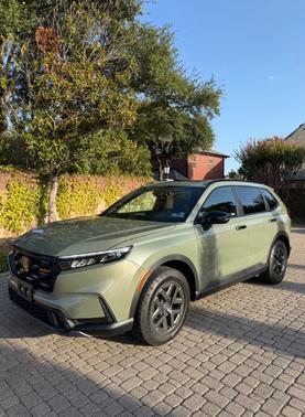 Green 2026 Honda CR-V Hybrid TrailSport AWD
