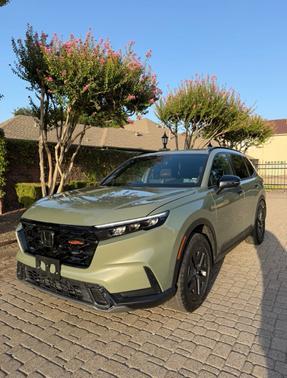 Green 2026 Honda CR-V Hybrid TrailSport AWD
