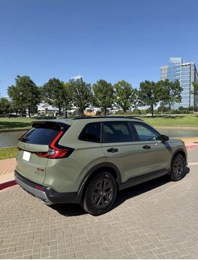 Green 2026 Honda CR-V Hybrid TrailSport AWD