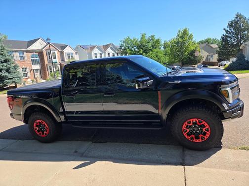 Blue 2025 Ford F-150 Raptor