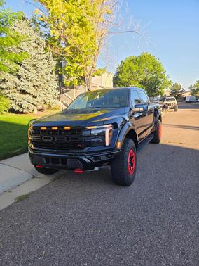 Blue 2025 Ford F-150 Raptor