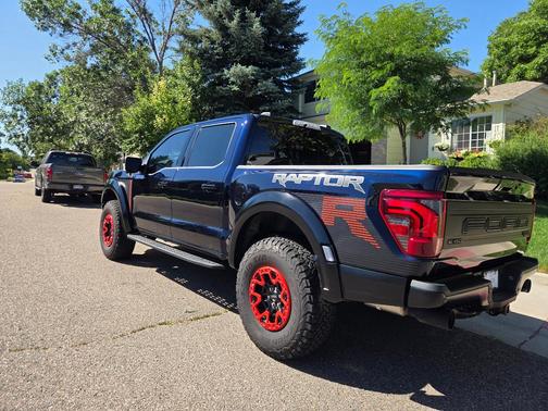 Blue 2025 Ford F-150 Raptor