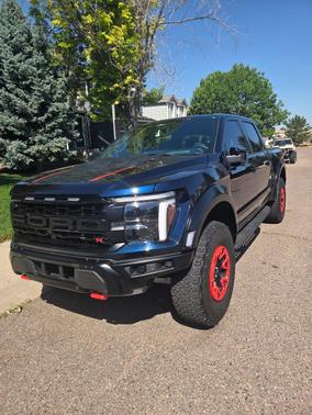 Blue 2025 Ford F-150 Raptor
