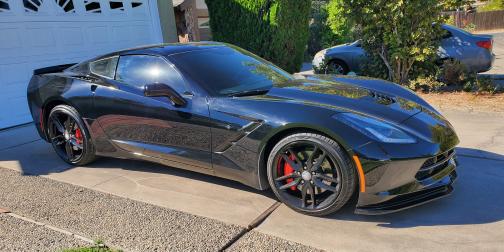Black 2016 Chevrolet Corvette Stingray Z51