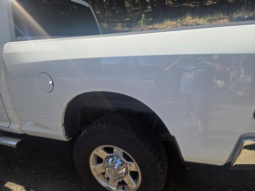 White 2012 RAM 2500 Big Horn