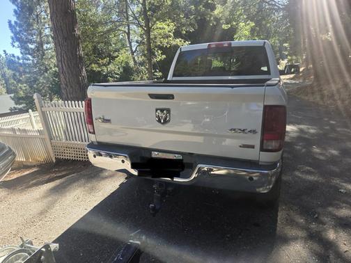 White 2012 RAM 2500 Big Horn