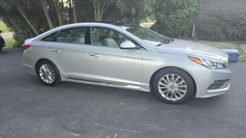 Silver 2015 Hyundai SONATA Limited
