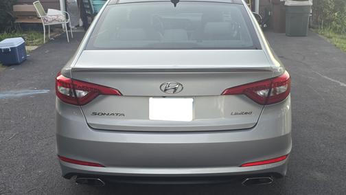 Silver 2015 Hyundai SONATA Limited