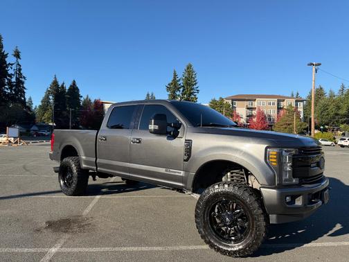 Gray 2019 Ford F-250 Lariat