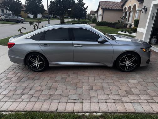 Silver 2021 Honda Accord Touring 2.0T