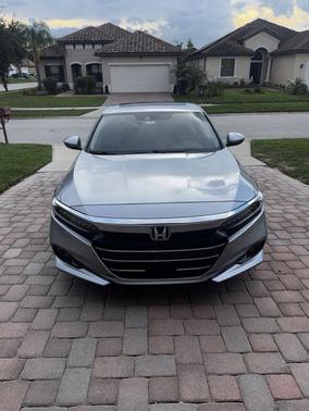 Silver 2021 Honda Accord Touring 2.0T