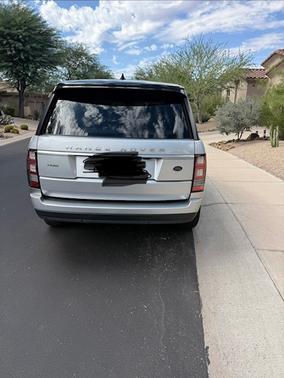 Silver 2017 Land Rover Range Rover 3.0L Supercharged HSE