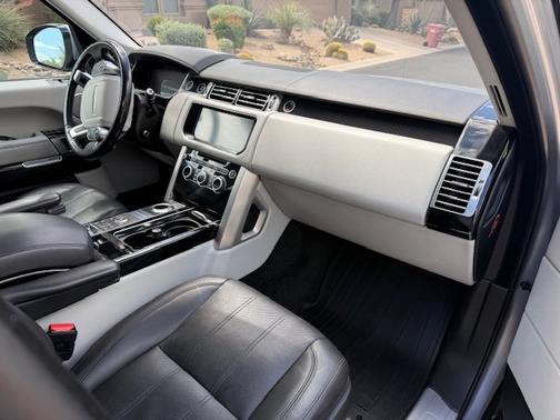 Silver 2017 Land Rover Range Rover 3.0L Supercharged HSE