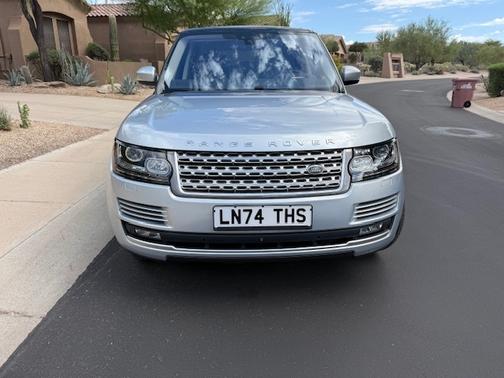 Silver 2017 Land Rover Range Rover 3.0L Supercharged HSE