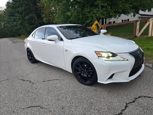 White 2014 Lexus IS 250 Base