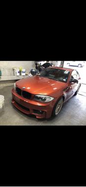 Red 2009 BMW 128 i