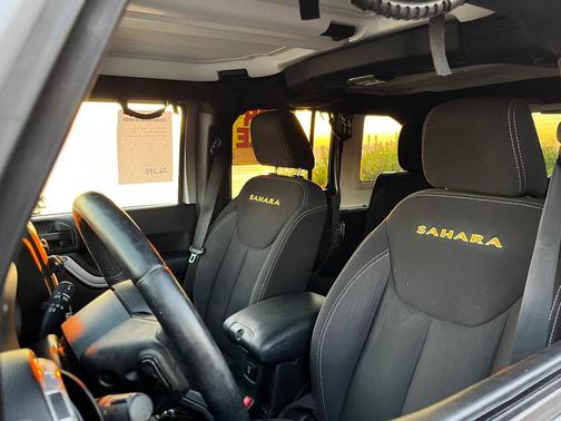 Silver 2013 Jeep Wrangler Unlimited Sahara