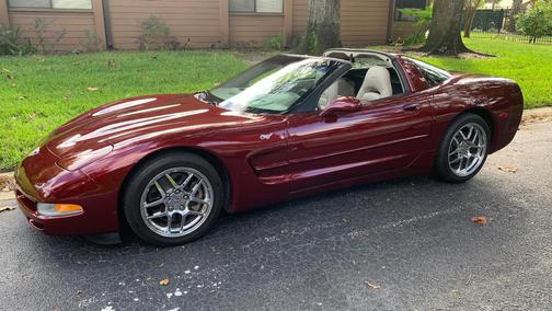 Red 2003 Chevrolet Corvette Base