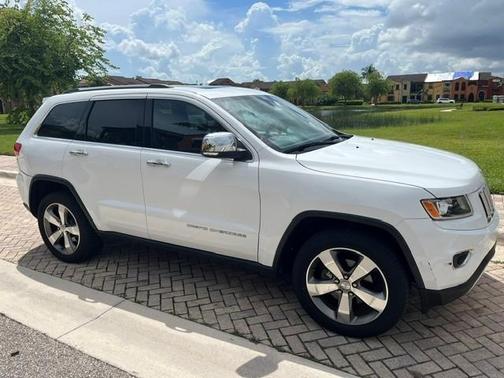 White 2016 Jeep Grand Cherokee Limited