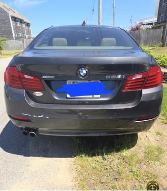 Gray 2015 BMW 528 i xDrive