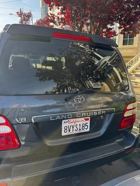 Gray 2004 Toyota Land Cruiser Base