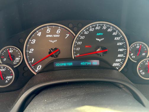 Black 2008 Chevrolet Corvette Base